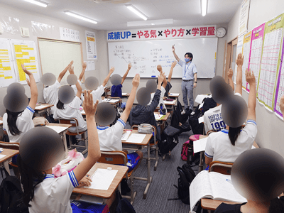 愛知の塾　螢雪ゼミナール如意申校の自習室